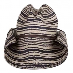 Striped Rustic Cowboy Hat