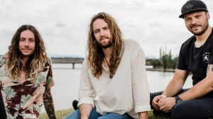 Rock band Hands Like Houses will be playing at the 'Australia day in the Capital' concert on Thursday. From left, band ...