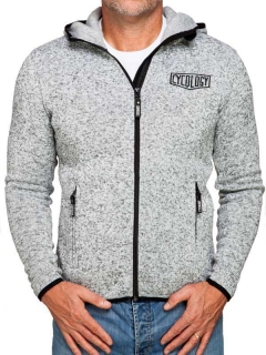 Grey Knitted Hoodie