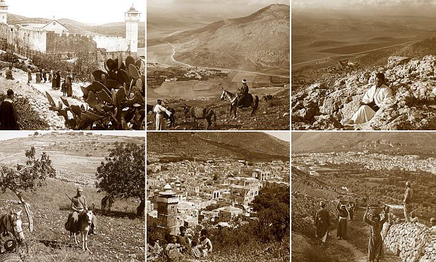 Images from the last days of Ottoman Rule in the Holy Land