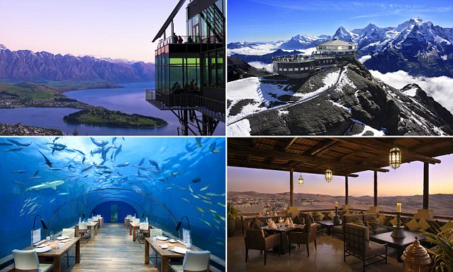 The restaurants with the world's best views revealed