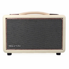 HolySmoke Bluetooth Retro Speaker - White - Newnest