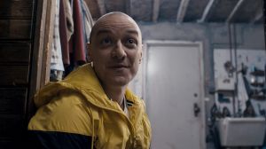 James McAvoy's multiple personas in Split include the lisping Hedwig, who claims to be nine years old.