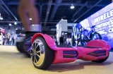 US federal marshals raided the CES booth of a Chinese hoverboard maker.
