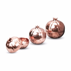 Hand Crafted Copper Pomegranate