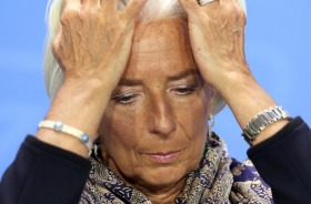 IMF chief Christine Lagarde injected some brutal reality into the surreal Davos setting when she said: 'There are things ...