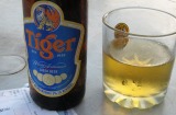 smh travel. tiger beer in a hawker food stall George Town Penang Malaysia. Pic Ross Duncan