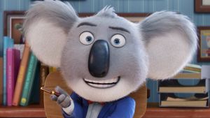 Big hit: Buster Moon, the musical theatre impresario koala in <i>Sing</i>.