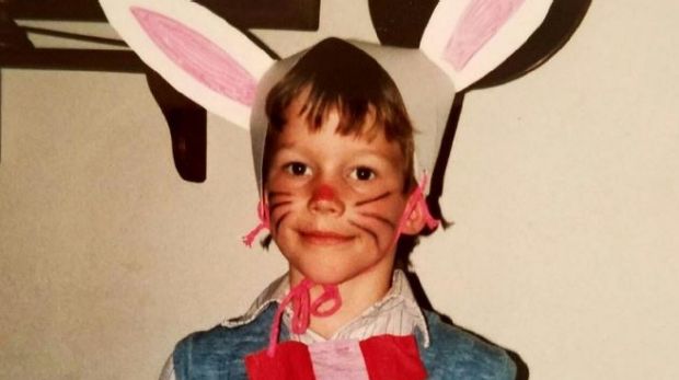 It may be Christmas, but Chris Pratt threw it right the way back to Easter with this childhood snap on Instagram.