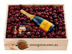 Cherry, Belgian Chocolate & Veuve Hamper