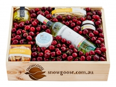 Cheese, Cherry and Koonara White Wine Hamper