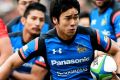 Kentaro Kodama in action for Panasonic Wild Knights.