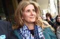 Kathy Jackson outside Melbourne Magistrates Court last year.