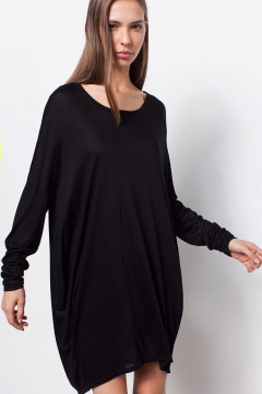 Cocoon Oversize Fluid Dress