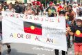 "Survival Day" last year saw protesters march from Matagarup (Heirisson Island) through the city.