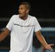 Meltdown: Nick Kyrgios's match against Andreas Seppi was a ratings hit.