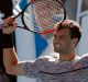 Bulgaria's Grigor Dimitrov celebrates after defeating Belgium's David Goffin during their Australian Open quarter-final