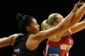 Big blow: Kristiana Manu'a (left) will miss the entire National Netball League season.