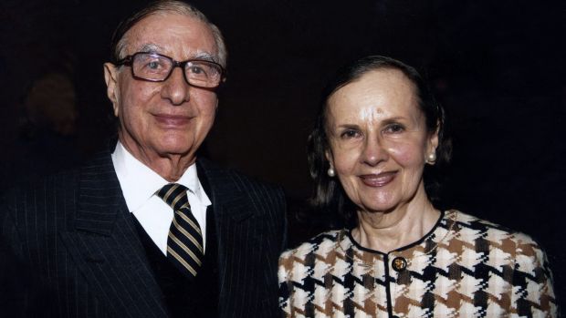 Sydney multimillionaires Isaac and Susan Wakil.