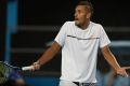 Meltdown: Nick Kyrgios's match against Andreas Seppi was a ratings hit.