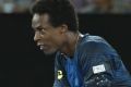 Gael Monfils often wows the crowd with his great shots.