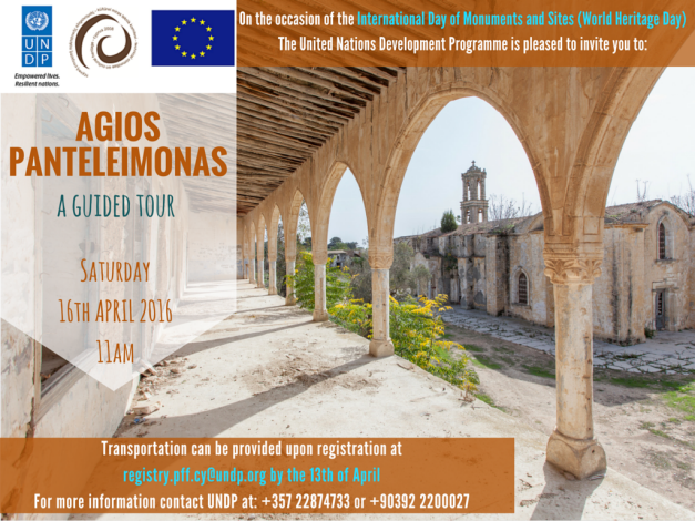 Guided Tour to Agios Panteleimonas Monastery International Day of Monuments and Sites Cyprus