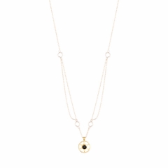 Orbiting Star Gem Necklace