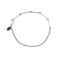 Fine Connection Bracelet in Sterling Silver
