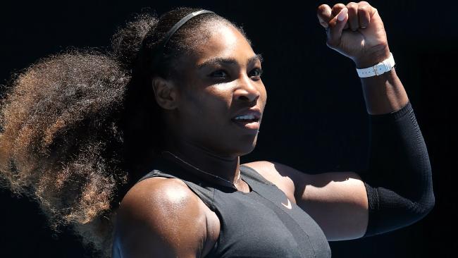 Serena Williams is in the Australian Open final. Picture: Wayne Ludbey