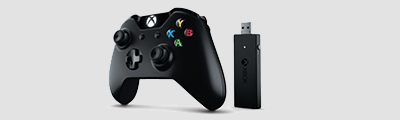 Xbox Controller + Wireless Adapter for Windows