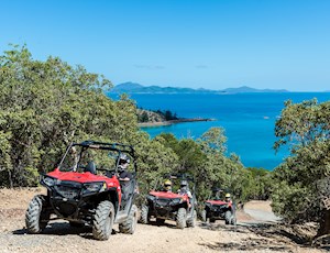 Fun ATV ride through Hamilton Island's beautiful nature