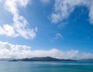 Coral Bay view from Hamilton Island