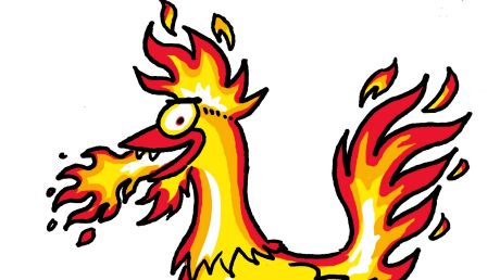 The fire rooster. Illustrations by John Shakespeare.