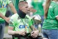 Chapecoense goalkeeper Follmann, one of the three players that survived the air crash.