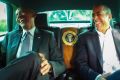 President in cars: Barack Obama joined Jerry Seinfeld in a 1963 Corvette Stingray Coupe.