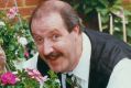 British actor Gordon Kaye, in character as Rene from the TV series 'Allo 'Allo.