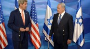 U.S. Secretary of State J. Kerry meeting with PM Benjamin Netanyahu at the PM's office. Jerusalem

November24, 2015