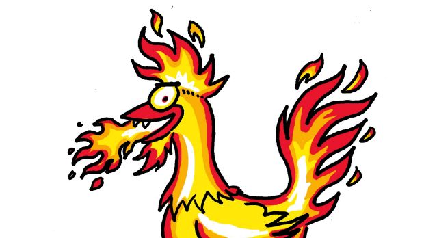 The fire rooster. Illustrations by John Shakespeare.