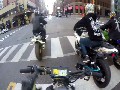 Chicago Cop Throws Coffee at Biker