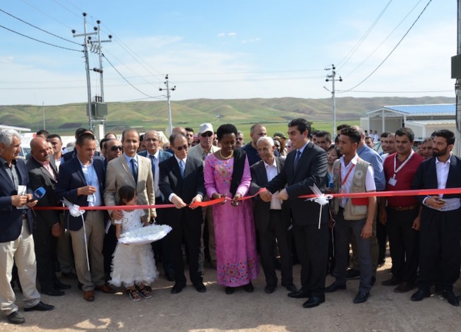 Inauguration of development centre Erbil