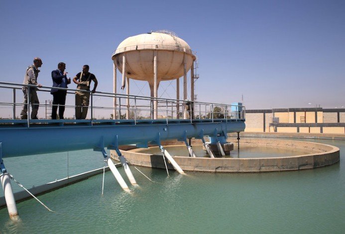 Water plant in Tikrit