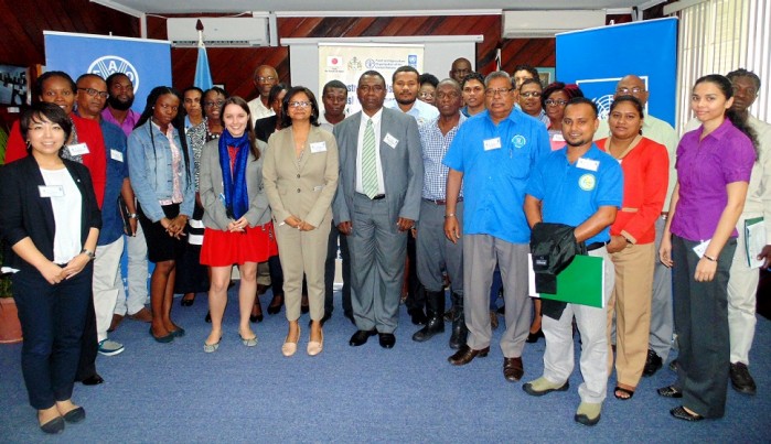 UNDP-FAO collaborate on Disaster Risk Management and Reduction for Guyana’s Agriculture Sector 