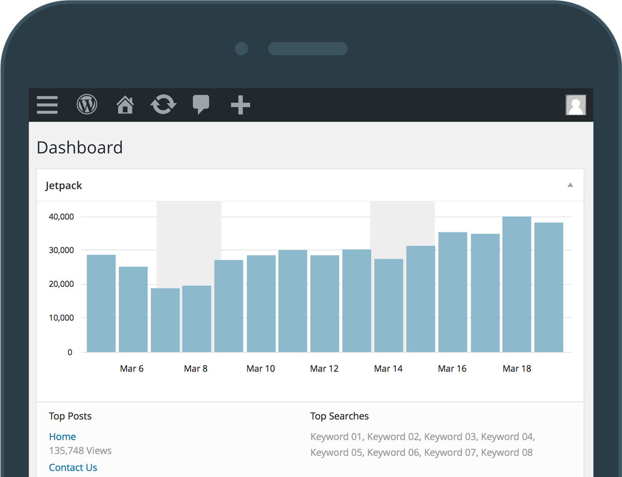 Jetpack Statistics