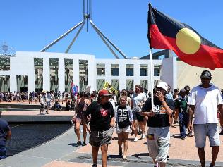 Indigenous Protest at Parly