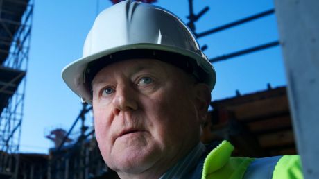 Under fire: Fair Work Building and Construction chief Nigel Hadgkiss. 