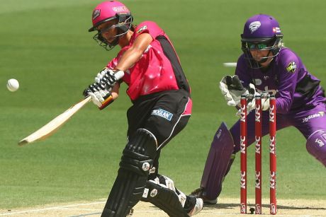 Clean striker: Ashleigh Gardner has hit the most sixes in the WBBL.