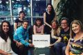 The organisers of the March On Sydney. From right to left Mellisa Ayre, Zoe Burrell, Dr. Mindy Freiband, Laura La Rosa, ...