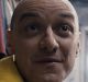 James McAvoy's multiple personas in Split include the lisping Hedwig, who claims to be nine years old.