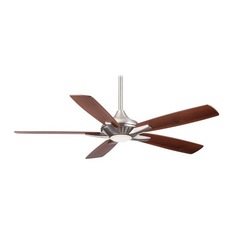 MinkaAire - MinkaAire Dyno 52" 5 Blade Indoor Ceiling Fan - Integrated LED Light Kit, Remote - Ceiling Fans