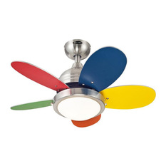 Westinghouse - Roundabout 30-Inch Reversible Five-Blade Indoor Ceiling Fan - Ceiling Fans